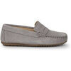 Mocassins enfant Pisamonas Mocassins Gar&ccedil;on En Su&egrave;de Gris