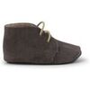 Boots enfant Pisamonas Bottines Bottes Safari B&eacute;b&eacute; Fourrure Poils Courts Gris