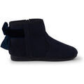 Boots enfant Pisamonas Bottines Avec Noeud Velours Et Fermeture &Eacute;clair Bleu Grenoble