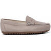 Mocassins enfant Pisamonas Mocassins Gar&ccedil;on Cuir Et Masque Gris