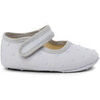 Ballerines enfant Pisamonas Chaussures Babies En Plumetis Pour B&eacute;b&eacute;s Gris