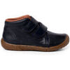 Boots enfant Pisamonas Bottes En Cuir Pour Gar&ccedil;on &Agrave; Double Fermeture Embout Renforc&eacute; Bleu