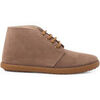 Boots enfant Pisamonas Botte Fendue Style Safari Contrast&eacute; Marron