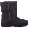 Boots enfant Pisamonas Botte Style Australien Avec Semelle Large Et Peau De Mouton