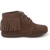 Boots enfant Pisamonas Bottes Frang&eacute;es &Agrave; Lacets Premiers Pas Marron