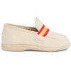 Mocassins enfant Pisamonas Mocassins En Toile Avec Bandes De Couleurs