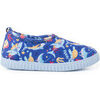 Baskets basses enfant Pisamonas Basket Ferm&eacute; Type N&eacute;opr&egrave;ne Avec Dessins Bleu