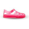 Chaussures Pisamonas Sandales &Agrave; Semelle Ton Sur Ton Et Fermeture &Agrave; Clip Rose