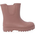 Bottes enfant Pisamonas Bottes De Pluie Type Chelsea Aux Couleurs Poussi&eacute;reuses Rose