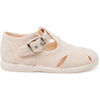 Baskets basses enfant Pisamonas Salom&eacute;s Style Sandales En Toile Blanc