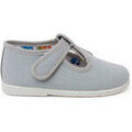 Baskets basses enfant Pisamonas Salom&eacute;s En Toile Semelle Fine Et Fermeture Scratch Gris