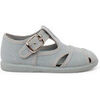 Baskets basses enfant Pisamonas Salom&eacute;s Style Sandales En Toile Gris