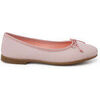 Ballerines enfant Pisamonas Ballerines Cuir Souple Petit N?ud Rose