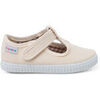 Baskets basses enfant Pisamonas Salom&eacute;s Gar&ccedil;on Style Sport Blanc