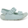 Chaussures Pisamonas Sandales Double Boucle Semelle Eva Couleurs Fermeture &Agrave; Scratch Vert