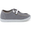 Chaussures bateau enfant Pisamonas Chaussures Bateau Wallaby Semelle Fine Lacets &Eacute;lastiques Gris