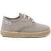 Baskets basses enfant Pisamonas Baskets Semelle Jute Petits Points Brillants