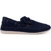 Chaussures bateau Pisamonas Chaussures Bateau Casual Tailles Hautes Toile Lav&eacute;e Bleu