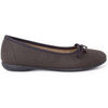 Ballerines enfant Pisamonas Ballerines Petit N?ud Flexibles Cuir V&eacute;gan Gris