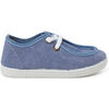 Chaussures bateau enfant Pisamonas Chaussures Bateau Wallaby Semelle Fine Lacets &Eacute;lastiques Bleu