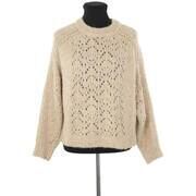 Pull Bash Pull en laine beige