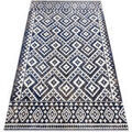 D&eacute;coration sur Grenoble : Tapis Rugsx Tapis moderne MUNDO E0561 diamants, zigzag 3D 140x190 cm Gris 140x190 cm. . Maison & D&eacute;co > Tapis.