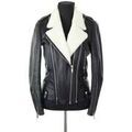 Vestes sur Grenoble : Veste Barbara Bui Veste en cuir noire