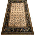 D&eacute;coration sur Grenoble : Tapis Rugsx Tapis en laine OMEGA AVILA Ornement cadre 200x300 cm Marron 200x300 cm. . Maison & D&eacute;co > Tapis.