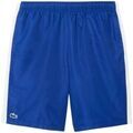 Short Lacoste Short homme Ref 65772 EMJ Bleu Blanc Grenoble