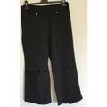 Pantalon LA MODE EST A VOUS PANTACOURT LA MODE EST &Agrave; VOUS Noir Grenoble