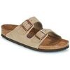 Mules BIRKENSTOCK Arizona Soft Footbed Beige