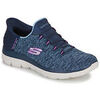 Slip ons Skechers SUMMITS SLIP-INS Bleu