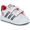 Baskets basses enfant adidas GRAND COURT Spider-man CF I Blanc