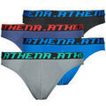 Lingerie homme sur Grenoble : Slips Athena MY PETITS PRIX Pack de 4 Bleu