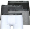 Boxers Athena BASIC COTON Pack de 4 Noir