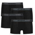 Boxers Athena BASIC COTON Pack de 4 Noir