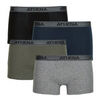 Boxers Athena BASIC COTON Pack de 4 Noir