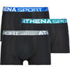 Boxers Athena FRESH Pack de 3 Noir