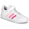 Baskets basses enfant adidas GRAND COURT 2.0 EL K Blanc