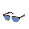 Lunettes sur Grenoble : Lunettes de soleil Xlab Maui Lunettes de soleil, Tortue / Or/Bleu clair, 54 mm