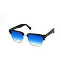 Lunettes sur Grenoble : Lunettes de soleil Xlab Maui Lunettes de soleil, Or noir/Bleu clair, 54 mm
