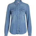 Chemises sur Grenoble : Chemise Vila CHEMISE EN DENIM VIBISTA 14033008