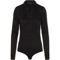 Bodys Vero Moda 10264853 - VMLADY L/S G-STRING NEW NOOS Noir Grenoble