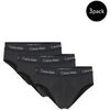 Cale&ccedil;ons Calvin Klein Jeans U2661G - 3P HIP BRIEF Noir