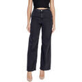 Pantalons sur Grenoble : Jeans Jacqueline De Yong Jdysansa Hw Straight Blk Dnm 15327172