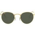 Lunettes sur Grenoble : Lunettes de soleil Ray-ban ROUND METAL 0RB3447