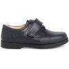 Mocassins enfant Pisamonas Chaussures D apos;&eacute;cole Avec &Agrave; Scratch Pour Gar&ccedil;on Bleu
