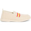 Mocassins enfant Pisamonas Mocassins Grandes Tailles En Toile Avec Bandes De Couleurs