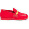 Mocassins enfant Pisamonas Mocassins En Toile Avec Bandes De Couleurs