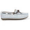 Mocassins enfant Pisamonas Mocassins Pour Gar&ccedil;on En Su&egrave;de &Agrave; Lacet Bleu